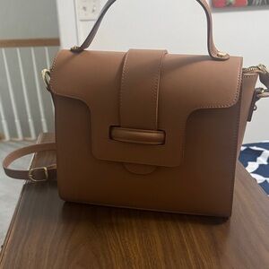 Chic Brown Satchel Bag